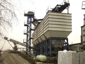 Central Concrete mixing plant